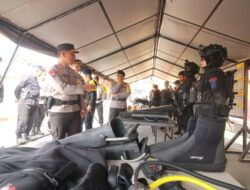 Kapolda DIY Cek Kesiapan Pengamanan Pemilu 2024 di Mako Satbrimob Polda DIY