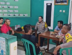 Polsek Kembangan Ajak Warga Aktifkan Siskamling, Ciptakan Pemilu Aman dan Damai