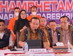 Satgas Penanggulangan Penyalahgunaan dan Peredaran Gelap Narkoba Tangkap 7.566 Tersangka