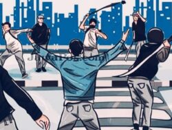 Polsek Pinang  Tangerang Kota Amankan 9 Remaja Hendak Tawuran, Barang Bukti  Golok dan Celurit