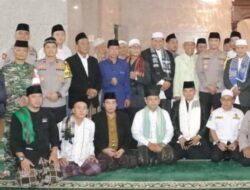 Pesan Kamtibmas Kapolres Metro Jakbar Jelang Pemilu 2024 di Masjid Jami Hayani Kalideres 