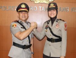 Polwan Termuda Akpol 2019 Jadi Kapolsek Pinang Tangerang Kota, Diana: Siap Layani Warga di 11 Kelurahan