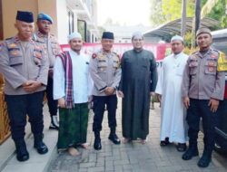 Ajak Ulama Ciptakan Kamtibmas Damai, Kapolsek Ciledug Tangerang Kota ke Yayasan Al-Fachriyah Habib Jindan 