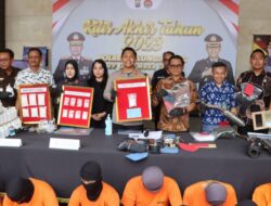 Kapolres Tulungagung Angka Kriminalitas 2023 Turun, Pj Bupati Apresiasi