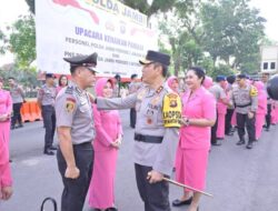 Kapolda Jambi Irjen Pol Rusdi Hartono Pimpin Kenaikan Pangkat 205 Personil