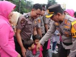 Diwarnai Tradisi Cium Bumi, 122 Personel Polres Metro Tangerang Kota Naik Pangkat