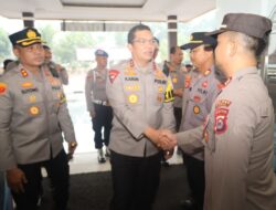 Kunjungan Kerja ke Polres Lebak, Kapolda Banten: Potong Hak Anggota Akan Ditindak Tegas