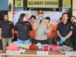 Sindikat Curanmor Diungkap Polsek Karawaci, Kompol Antonius: Mereka Curi Motor Beli Sabu 