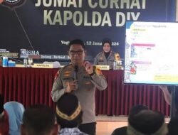 Jumat Curhat, Pesan Kapolda DIY Agar Perbedaan Pilihan Diselesaikan di TPS