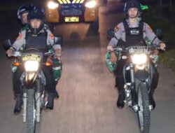 Patroli Sinergitas ‘Blue Sky Patrol’ Polres Bengkulu Utara Amankan Kamtibmas Menuju Pemilu 2024