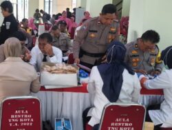 Jelang Pengamanan Pemilu 2024, Personel Operasi Mantap Brata Jaya Polres Metro Tangerang Kota Cek Kesehatan