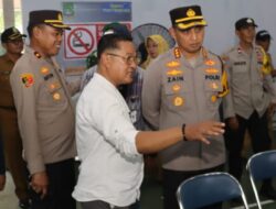 Kapolrestro Tangerang Kota Pantau Pengamanan Rapat Pleno Rekapitulasi Penghitungan Suara Pemilu 