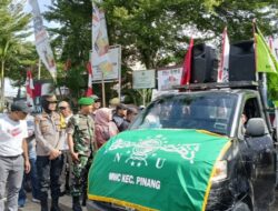 Sambut Bulan Ramadhan 1445 H, Kapolsek Pinang Tangerang Kota Apresiasi Parade Seni Budaya