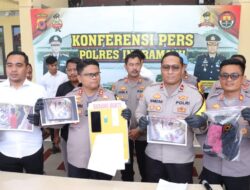 Polres Indramayu Tangkap Pelaku Rampok Minimarket Gunakan Pistol Mainan
