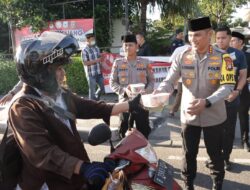 Berkah Ramadhan, Kapolres Jakbar Santuni 150 Anak Yatim dan Bagikan 250 Paket di Kalideres