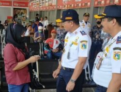 Kadishub  Syafrin Lupito Tinjau Persiapan Mudik Idul Fitri 2024  di Terminal Bus Kalideres