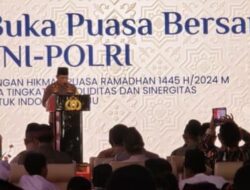 Buka Bersama, Kapolri Ajak Personel TNI-Polri Jadi Pelopor Persatuan dan Kesatuan