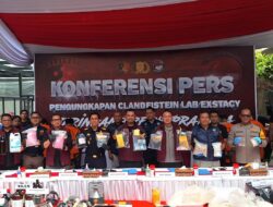 Bareskrim Polri Gerebek Home Industri Ekstasi Jaringan Fredy Pratama di Perumahan Mewah di Jakarta Utara