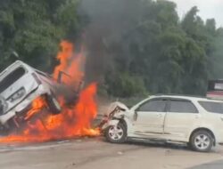 Kecelakaan di Tol KM 58 akan Dievaluasi, Kapolri Sampaikan Belasungkawa Kepada Keluarga Korban
