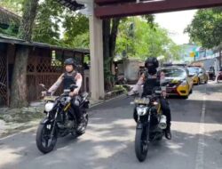 Cegah Aksi Kriminal, Polresta Malang Kota Patroli Pemukiman Warga
