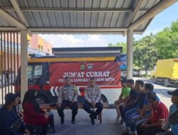 Jumat Curhat, Polresta Bandara Soetta Serap Aspirasi Karyawan di Area Kargo
