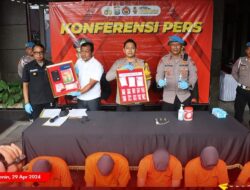 Polres Tulungagung Ungkap 2 Kasus Narkoba, Tangkap 6 Pelaku 1 Diantaranya Polisi