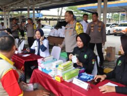 Polresta Bandara Soetta Peringati May Day 2024 Gelar Baksos dan Bakkes