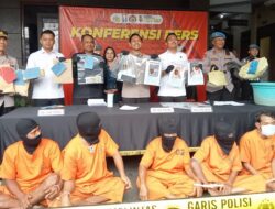 Polres Tulungagung Tangkap 10 Tersangka Judi, 1 Diantaranya Selebgram