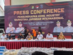 Polda Metro Tangkap 1 Tersangka Home Industri Narkoba di Citeureup Bogor, Selamatkan 830 Ribu Jiwa