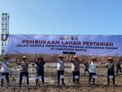 Polda DIY Buka Lahan Baru Seluas 7,2 Hektar, Dukung Program Ketahanan Pangan