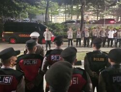 Polresta Bandara Soetta Gelar Patroli Skala Besar Terjunkan Puluhan Personel