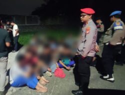 Diduga Hendak Tawuran di Kawasan Modernland Tangerang, 23 Remaja Bawa Sajam Diamankan Polisi