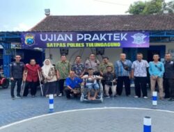 Satpas Polres Tulungagung Memberikan Fasilitas Terbaik bagi Disabilitas Urus SIM D