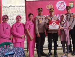 Sambut Hari Bhayangkara ke-78, Polrestro Tangerang Kota Bagikan Sembako dan Pengobatan Gratis di Karawaci 
