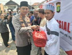 Jumat Curhat di Masjid Al-Muhajirin Cimone,  Kapolres Metro Tangerang Kota Ajak Masyarakat Cegah Tindak Kejahatan 