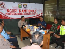 Ngopi Kamtibmas Bersama Stakeholder, Polresta Bandara Soetta Fokus Bahas Keamanan dan Ketertiban