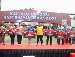 Polda Metro Jaya Beri Hadiah Pemenang Perlombaan Kapolda Cup 2024