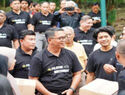 Polda DIY Bersama Komunitas UGM Peduli Adakan Kegiatan Polmas Kawasan