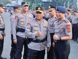 Polda Metro Jaya Gelar Upacara Kenaikan Pangkat 1.274 Personel