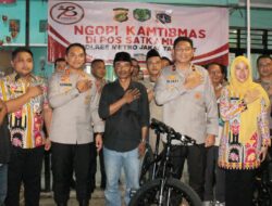 Serap Aspirasi Warga, Wakapolda Metro Jaya  “Ngopi Kamtibmas” di Tanjung Duren Selatan Jakbar