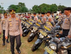 Persiapan Pengamanan Pilkada 2024,  Kapolres Metro Tangerang Kota Cek Kendaraan Dinas dan Alsus