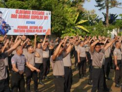 Kapolda DIY Olahraga Bersama Tingkatkan Soliditas dan Kekompakan Personel