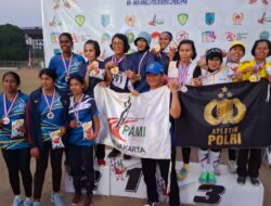 5 Personel Polda Metro Jaya Raih Medali Ajang Masters Athletics Championships III