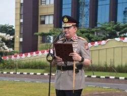 Kapolda Riau Pimpin Upacara Peringatan Hari Juang Polri, Mengabdi Demi Terwujudnya Indonesia Emas 2045