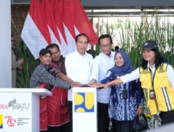 Kapolda DIY Hadiri Peresmian Pasar Godean oleh Presiden Joko Widodo