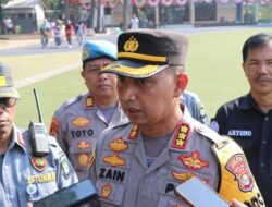 Polrestro Tangerang Kota Gelar Apel Pengamanan Pendaftaran Cakada di KPU, Kapolres: Jangan Terjadi Gesekan