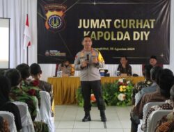 Kapolda DIY Dengar Curhat dan Beri Respon Masyarakat Gunungkidul