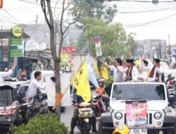 Kapolres Metro Tangerang Apresiasi  Paslon dan Massa Pendukung Saling Sapa Saat Berpapasan di Jalan