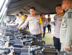 Kapolda DIY Cek Kesiapan Personel dan Peralatan Satgas Amole 2024