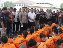 Polres Metro Tangerang Kota Ringkus 50 Pelaku Curanmor, Mereka Beraksi di 127 TKP  